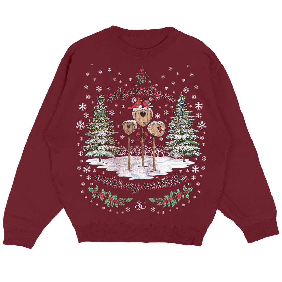 Sabrina Carpenter A Nonsense Christmas Crewneck Crewneck 391932