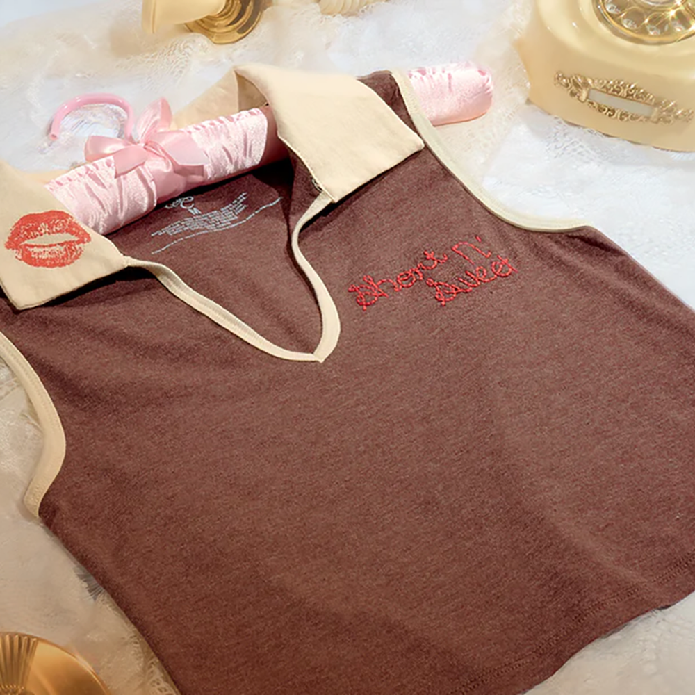 Sabrina Carpenter Short n' Sweet Polo Tank Polo Tank 398392