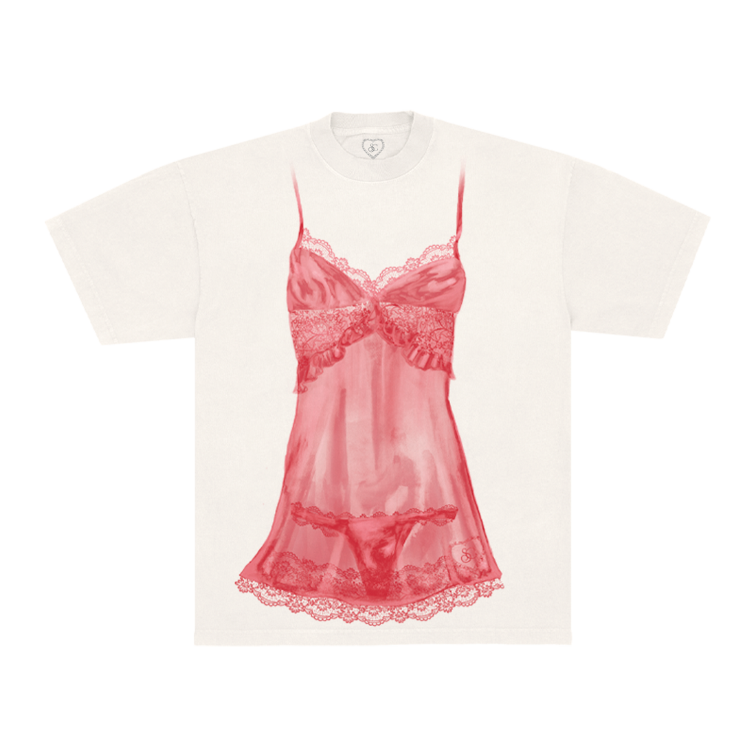 Sabrina Carpenter red lingerie tee T-Shirt 396455
