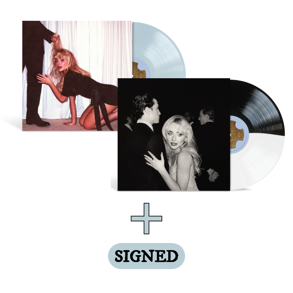 Sabrina Carpenter Man's Best Friend Standard LP + Alt Cover LP +  Signed LP Artcard 413774