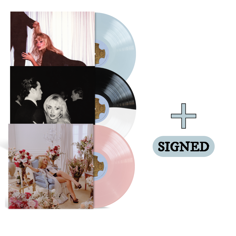 Sabrina Carpenter Man's Best Friend alt cover #2 Lp + alt cover 1 lp + std. Lp + signed lp insert 414838