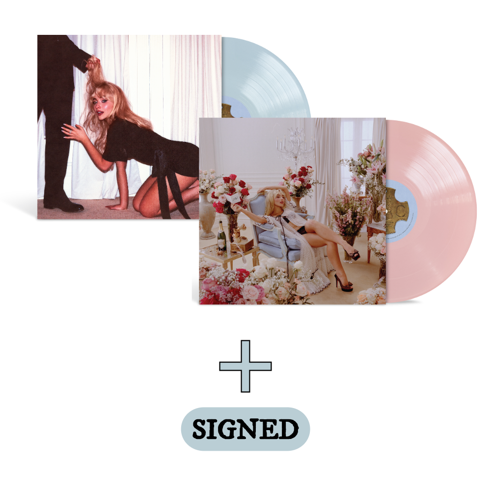 Sabrina Carpenter Man's Best Friend alt cover #2 Lp + std. lp + signed 414842