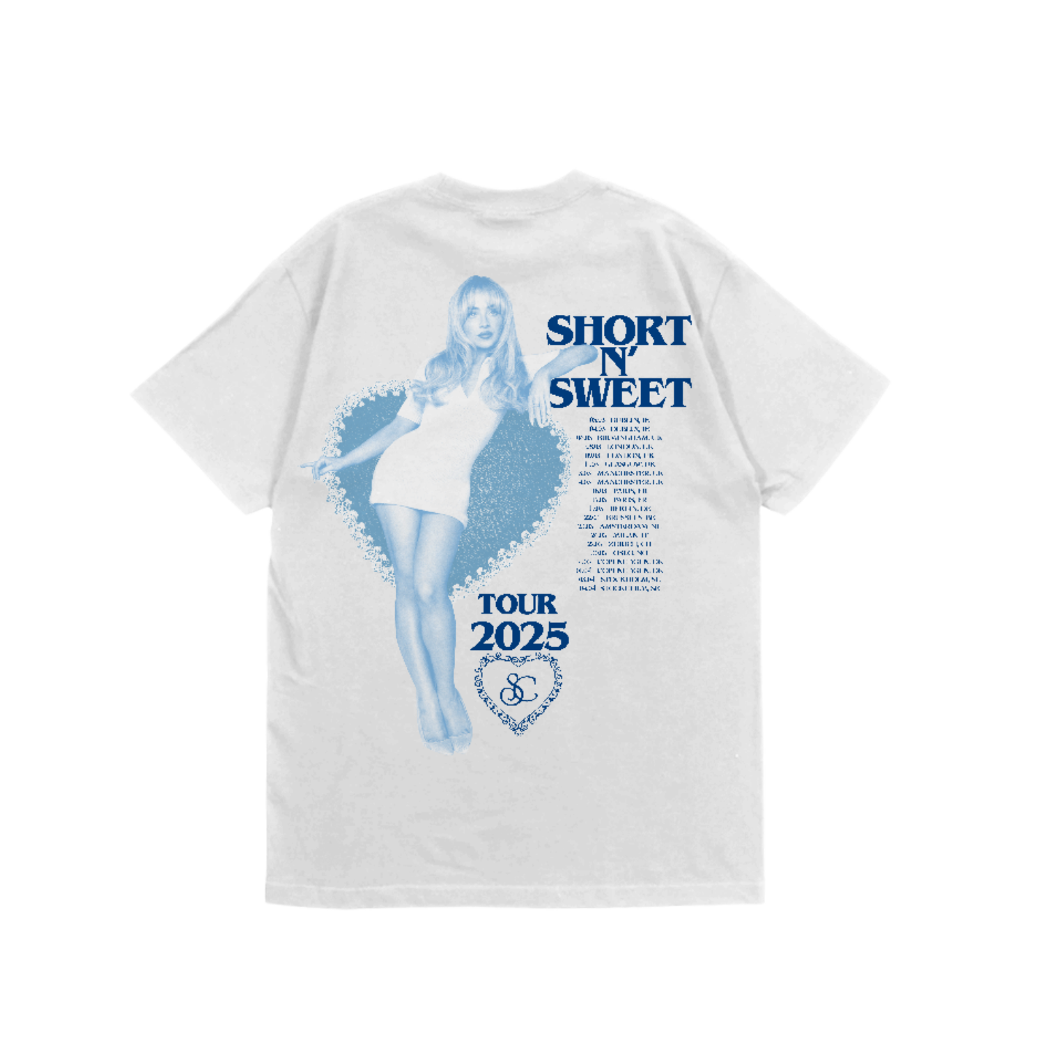 Sabrina Carpenter Short n' Sweet EU/UK Tour Is So Nice Tee T-Shirt 400783